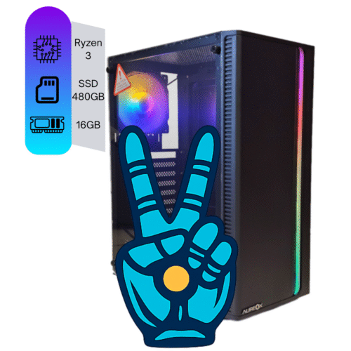 Ryzen 3 5300G – A520 – 16GB – 480GB